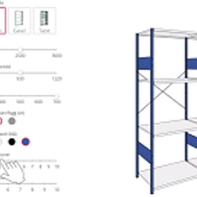 Shelf configurator