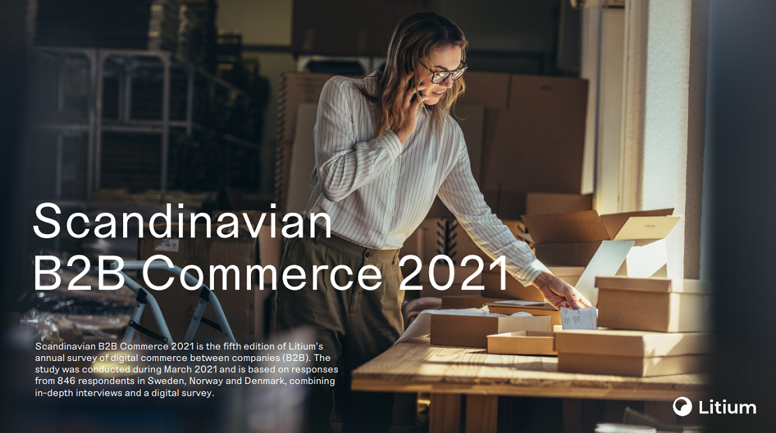 Litiums rapport - Scandinavian B2B Commerce 2021