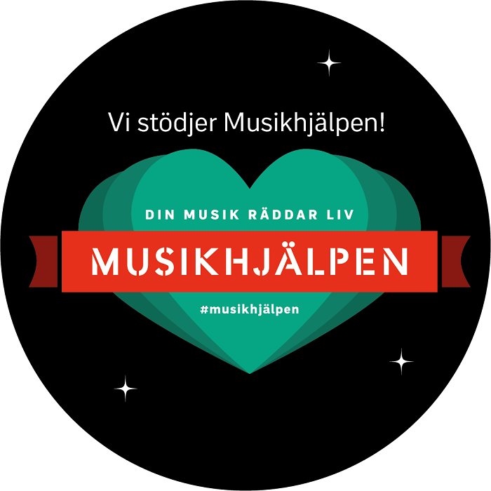 3bits för Musikhjälpen