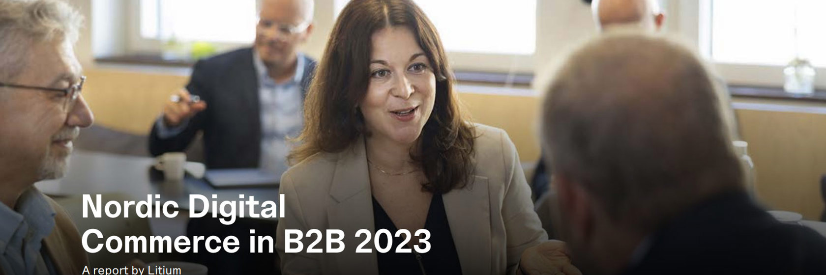 Litiums rapport om digital handel för B2B med tips och råd