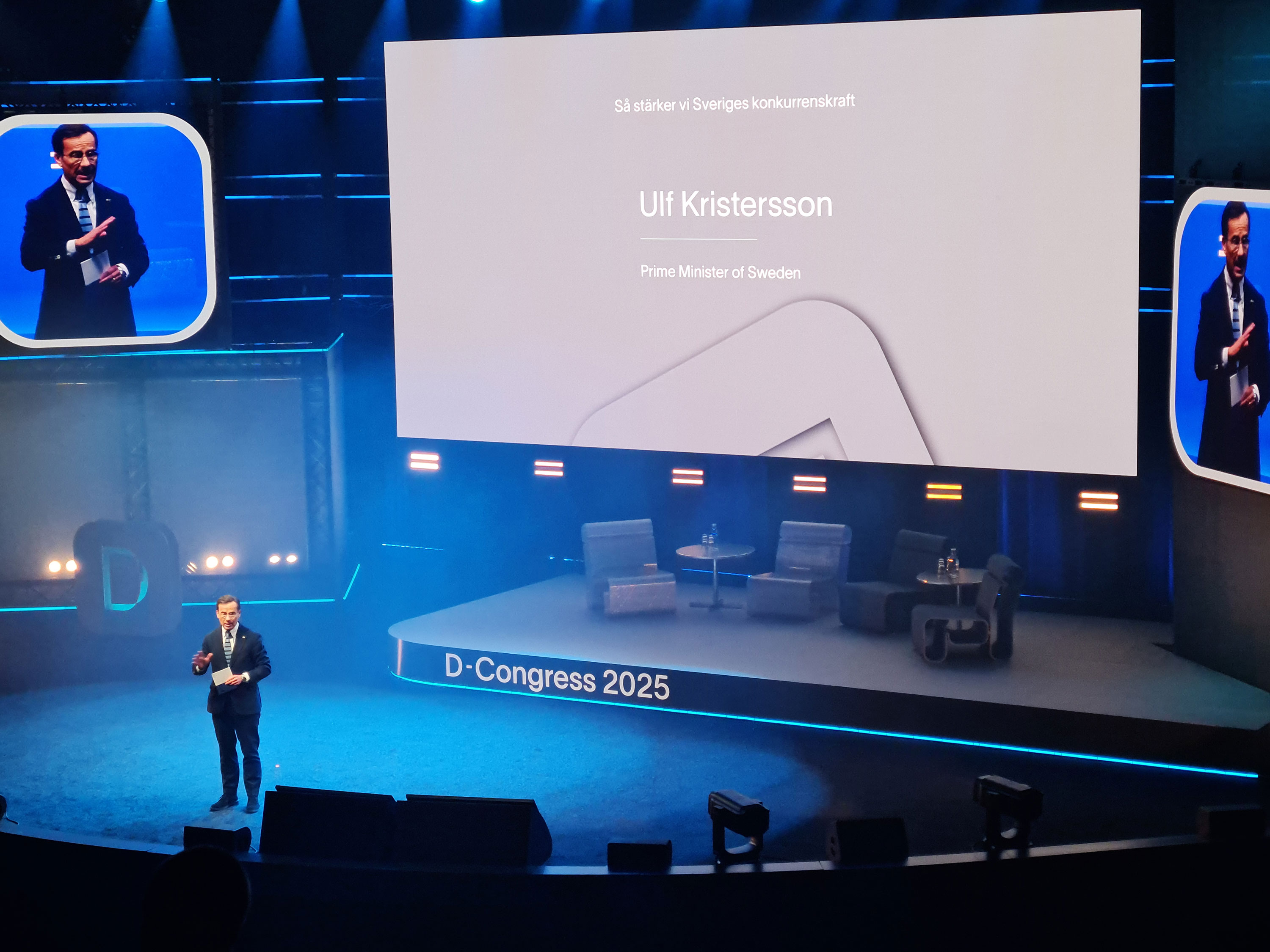 Ulf Kristersson på D-Congress