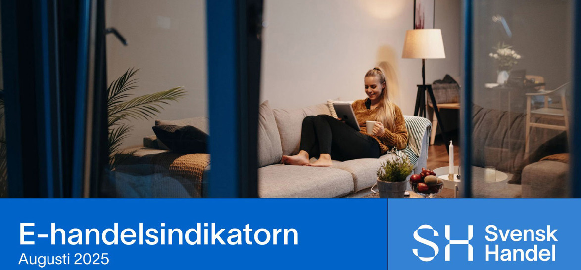 E-handelsindikatorn augusti 2025